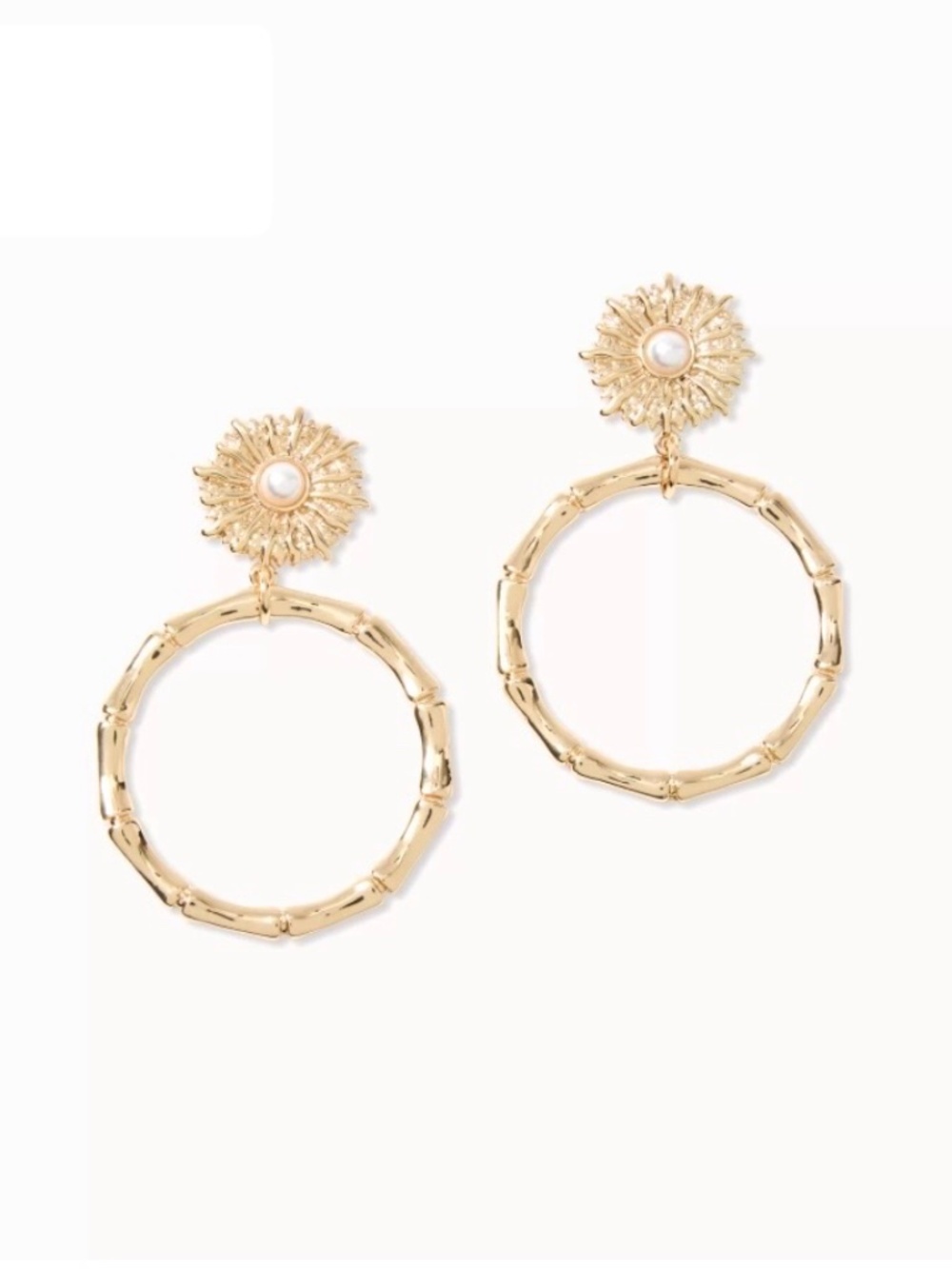 Lilly Pulitzer Canopy Colony Earrings. Color: Gold Metallic  - NEW